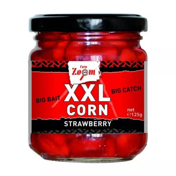 Carp Zoom CZ Riesen-Angelmais, Erdbeere, 125 g, 220 ml