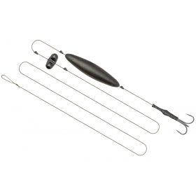   Predator Z Catzoom 130cm 220lbs Komplettes Schwimmer-Vorfach mit Rassel