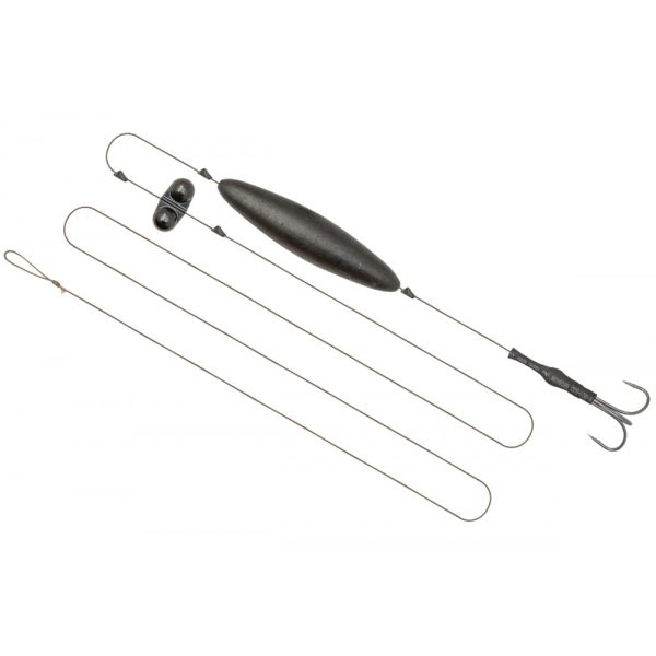 Predator Z Catzoom 130cm 220lbs Komplettes Schwimmer-Vorfach mit Rassel