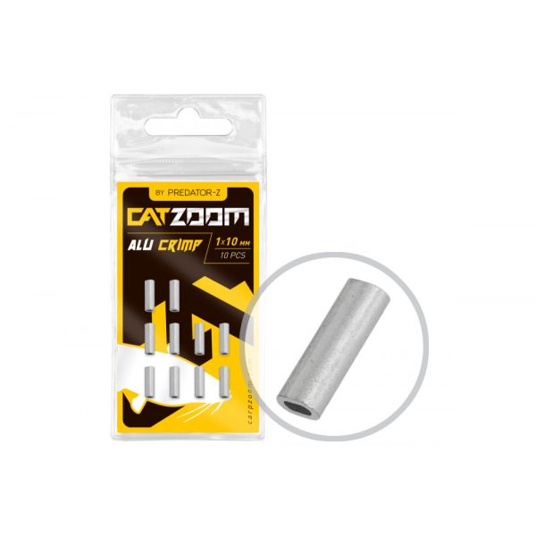 Predator Z Catzoom 1x10mm Klemmhülse 10 Stk.