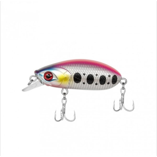 Predator Z PZ Beetle Wobbler, 5 cm, 7,8 g, rosa, weiß, schwarz, schwimmend