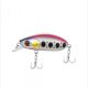 Predator Z PZ Beetle Wobbler, 5 cm, 7,8 g, rosa, weiß, schwarz, schwimmend