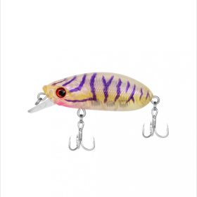   Predator Z PZ Beetle Wobbler, 5 cm, 7,8 g, gelb, weiß, lila, schwimmend
