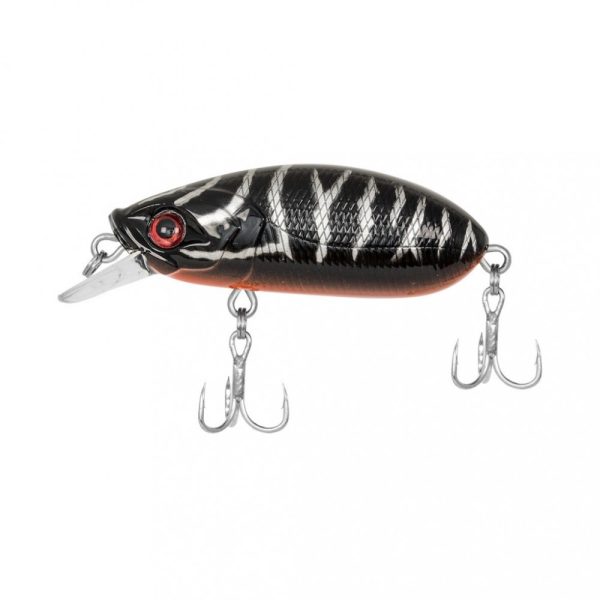 Predator Z PZ Beetle Wobbler, 5 cm, 7,8 g, schwarz, weiß, schwimmend