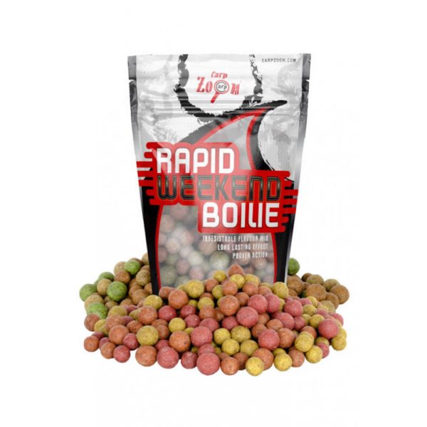 Carp Zoom CZ Rapid Weekend schnell wirkender Boilie, Fleisch-Mix, 2,5 kg