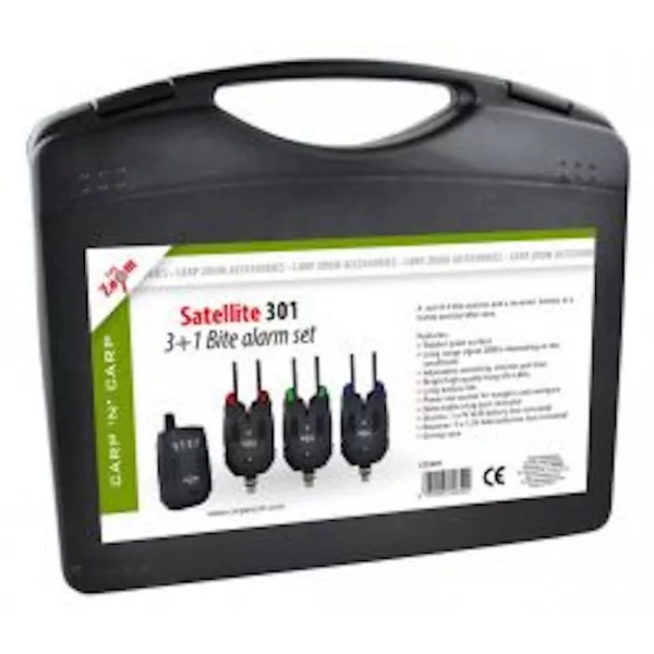Carp Zoom CZ Satellite 301 elektrischer Bissanzeiger-Set 3+1