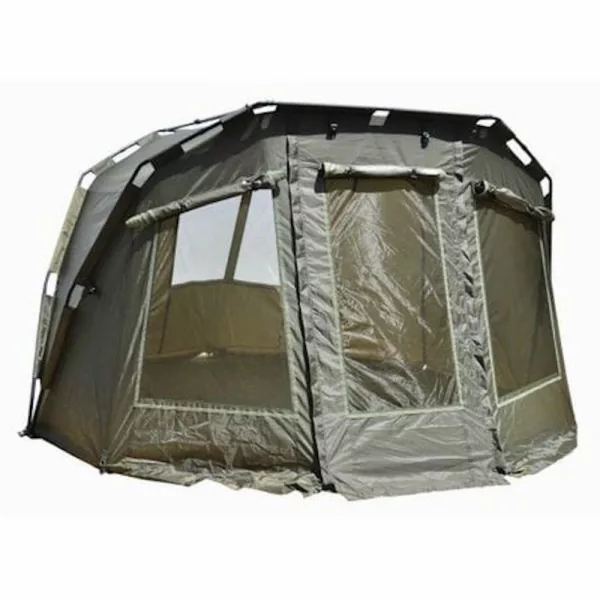 Carp Zoom CZ Frontier Bivvy Zelt und Zeltüberwurf, 290x290x163 cm
