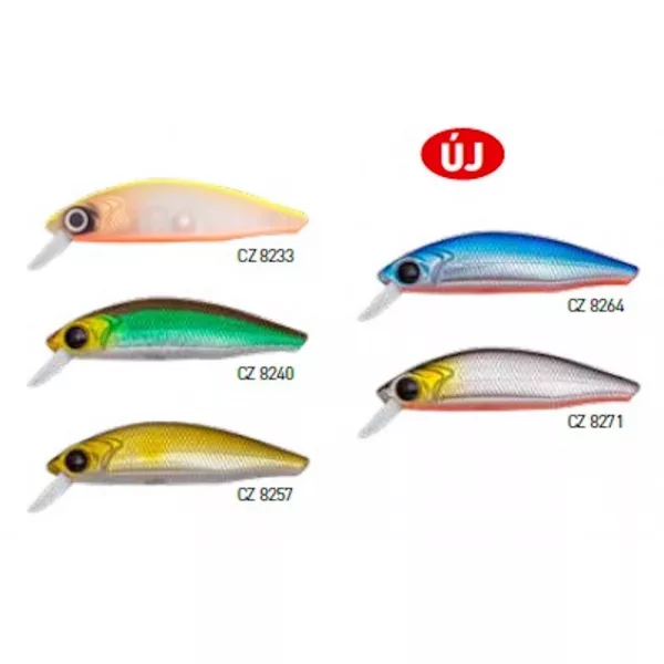 Predator Z Predator-Z Baby Perch Wobbler, 4,5 cm, 3 g, gold, langsam sinkend