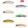 Predator Z Predator-Z Curve Minnow Wobbler, 6 cm, 7,1 g, Blau, Grün, Rosa, sinkend