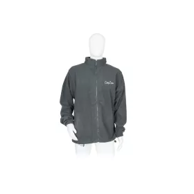  Carp Zoom Dunkelgrünes Fleece-Oberteil mit Reißverschluss XL