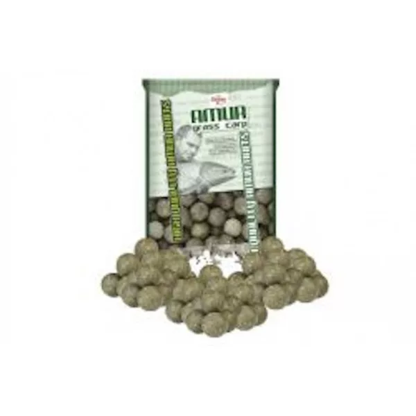 Carp Zoom CZ Amur-Grass Carp Boilie Hakenköder, 20 mm, würzig, 800 g