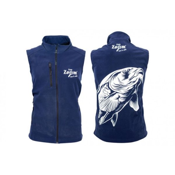 Carp Zoom CZ Damen Softshell-Weste, 3XL, dunkelblau