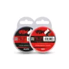 Spomb Tapered Braided Leaders 0,35mm-0,18mm Rot Geflochtenes Wurvvorfach 3x10m