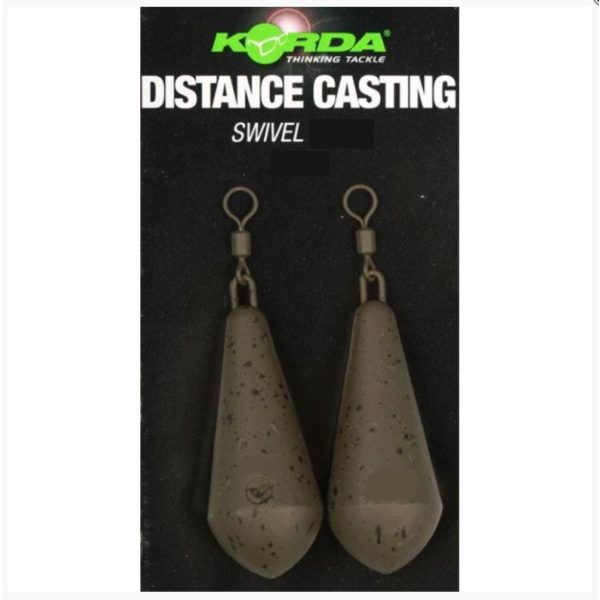 Korda Distance Casting Swivel Blister Boilie Blei 140gr 2 Stück