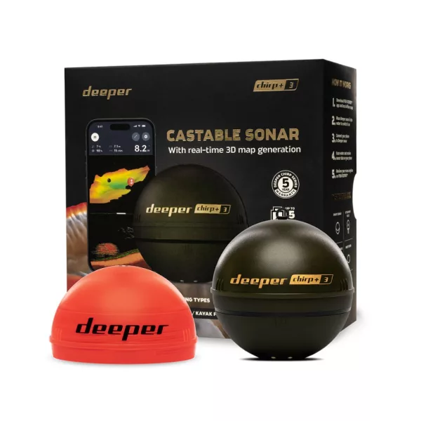 Deeper Smart Sonar Chirp+3 Fischfinder
