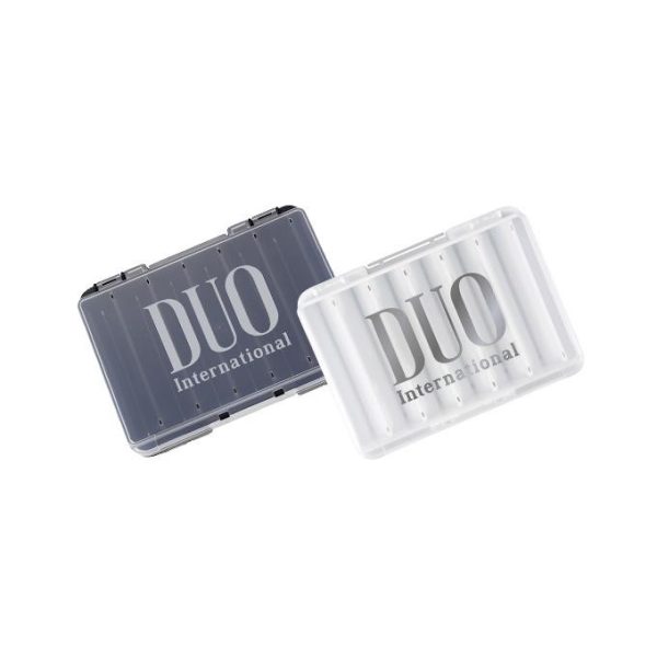 Duo Reverse Lure Case D86 14x10,4x3,2cm White/Silver Logo Kunstköderbox