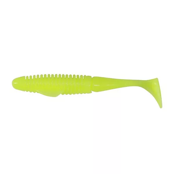 Duo Realis Boostar Wake 12,7cm F046 Solid Yellow UV Plastikköder 6 Stk.