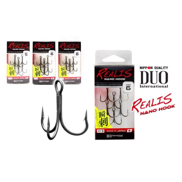 Duo Realis Nano 2 Drillingshaken 6Stück