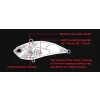 Duo Realis Vibration 62 G-FIX 6,2cm 14,5gr ACC3018 Smokey Bone Sinking Wobbler
