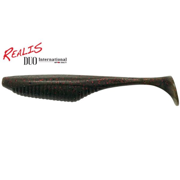 Duo Realis Versa Shad Fat 12,5cm F018 Green Pumpkin Red Flake Kunststoffköder 5 Stk.
