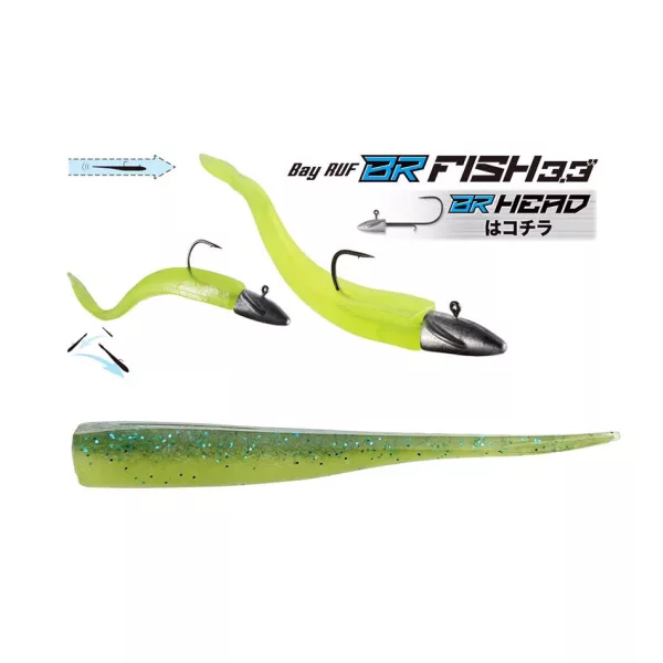 Duo Bayruf BR Fish 8,4cm F097 Young Water Melon Kunststoffköder 7 Stk