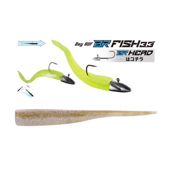 Duo Bayruf BR Fish 8,4cm F100 Lively Rikyu Kunststoffköder 7 Stk