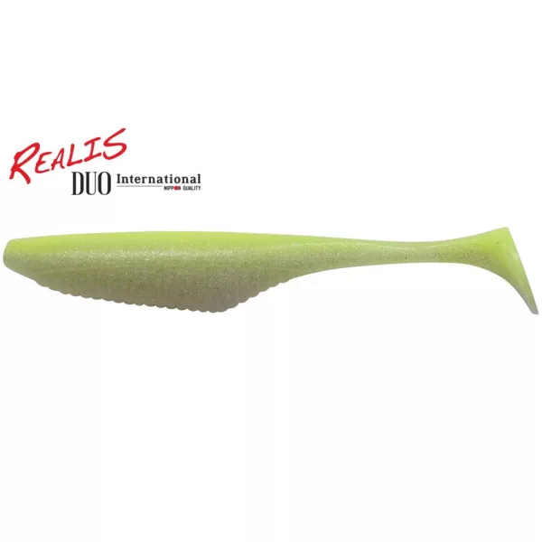 Duo Realis Versa Shad Fat 17,8cm F075 Chartreuse Shad Plastik Köder 3 Stück