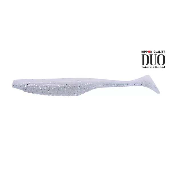 Duo Realis Versa Shad 10cm F076 White Back Shad Plastikköder 7 Stk.