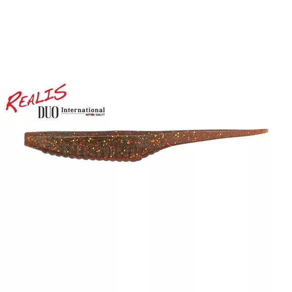 Duo Realis Versa Pintail 10cm F079 Dark Motor Oil UV Kunststoffköder 7 Stück