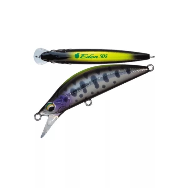 Major Craft Finetail Eden 45S 4,5cm 3,7gr #016 CM Monochrome Yamame Sinking Wobbler