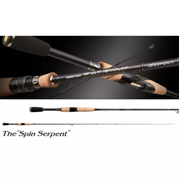 Evergreen Kaleido Serpenti TKSS-64MST The Spin Serpent 193cm 1,8-5gr 1-teilige Spinnrute