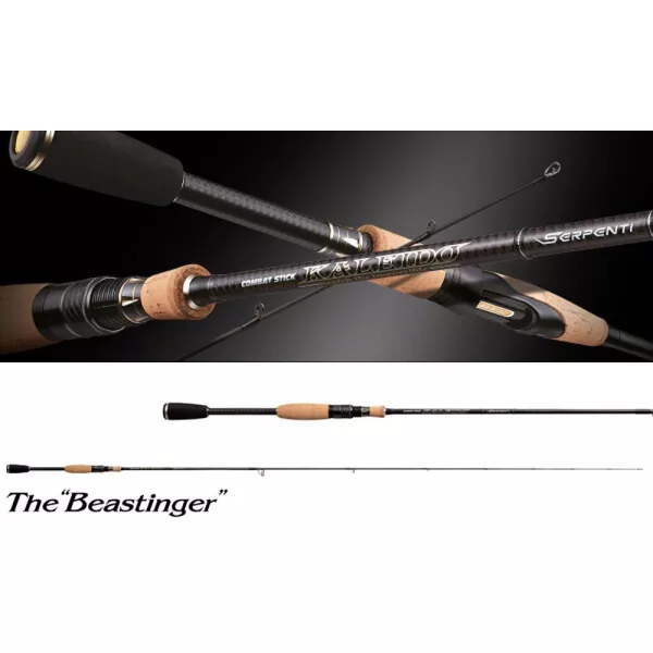 Evergreen Kaleido Serpenti TKSS-64L The Beastinger 193cm 0,9-7gr 1-teilige Spinnrute