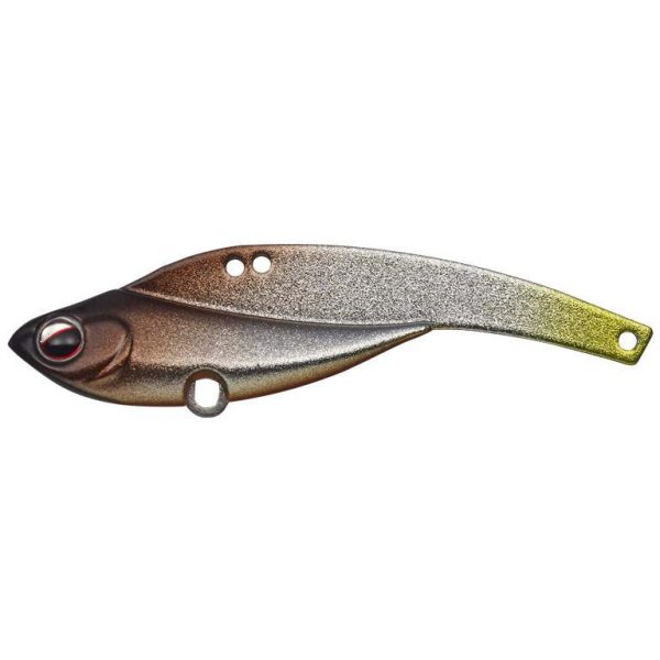 Evergreen Iron Marvie 55 5,5cm 13,5gr #870 Silver Powder Schwarz Kopf Chartreuse Schwanz Blade Kunstköder