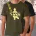 Vass-Tex Printed Fishing Khaki T-Shirt XL