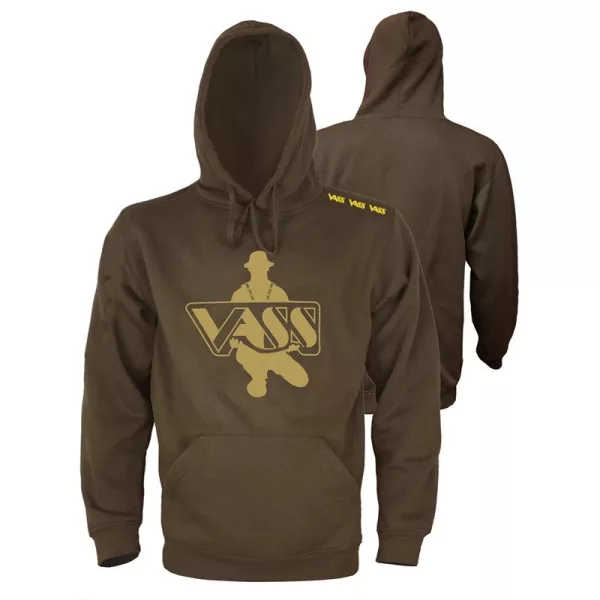 Vass-Tex Classic Printed Hoody Edition 2 Khaki Pulóver XL