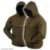 Vass-Tex Culture Fishing Khaki Green Kapucnis Pulóver S