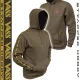 Vass-Tex Strapped Hoody Khaki Pulóver M