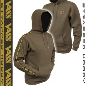 Vass-Tex Strapped Hoody Khaki Pulóver XL