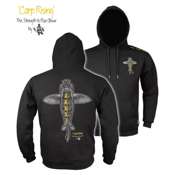 Vass-Tex Carp Rising Fekete Pulóver 2XL