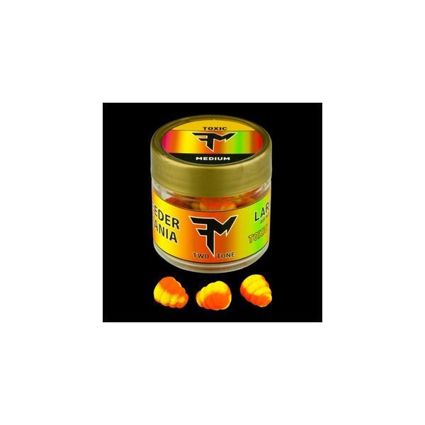 Feedermánia Larva Air Wafters Two Tone M Toxic Zitronen-Orange Wafters