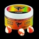 Feedermánia LARVA AIR WAFTERS TWO TONE L SWEET MANGO Orange-Weiß Wafters