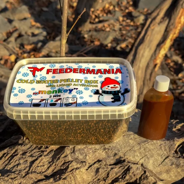Feedermánia Monkey 2mm Kaltwasser Pellet Box 400gr