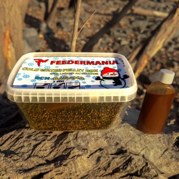 Feedermánia BCN-Banane 2mm Cold Water Pellet Box 400gr