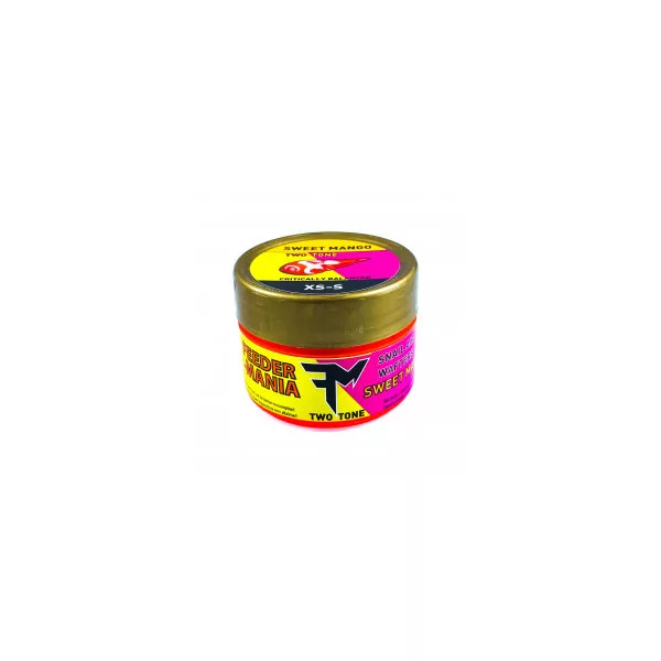 Feedermánia Two Tone Snail Air Wafters Sweet Mango Kritisch erleichterte Wasserschnecken-Imitation XS/S