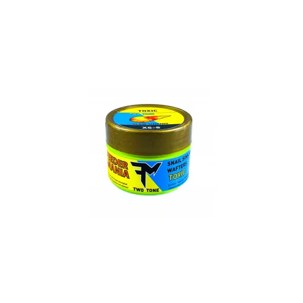 Feedermania Two Tone Snail Sinking Wafters Schnecken-Imitation
 Wasserschnecke XS-S Toxic Langsam sinkender Wafter, Köder-Imitation