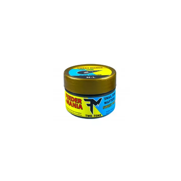 Feedermánia Two Tone Snail Sinking Wafters Sweet Mango Langsam sinkende Wasserschnecken-Imitation M/L
