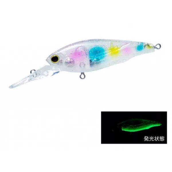 DUEL HARDCORE LIGHT GAME SHAD SINKING 50mm - LSCA Farbcode Wobbler