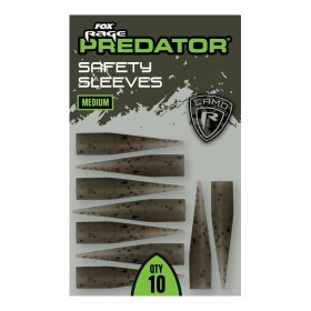   Fox Rage Predator Mittlere Camo Safety Sleeves Gummihülse 10Stk
