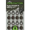 Fox Rage Predator Camo Run Rings & Bead Kit 10Stk