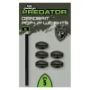 Fox Rage Predator Camo Deadbait Pop-up Weights Vorblei 5gr 5Stk